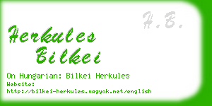 herkules bilkei business card